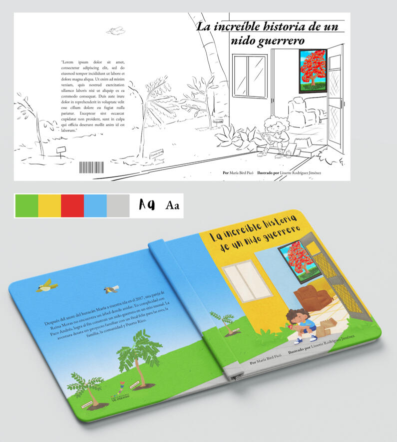 'La increíble historia de un nido guerrero' – Adobe Illustrator, Clip Studio Paint EX