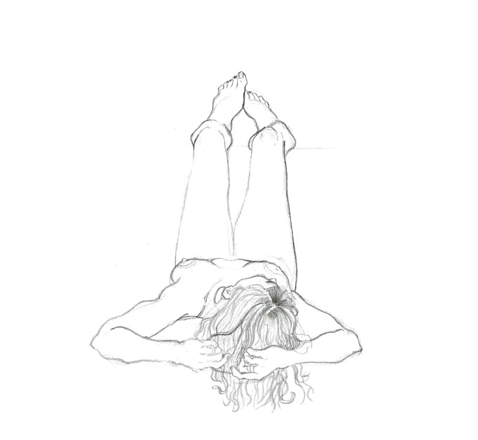20 min, Figure – Graphite; 14" x 17" (2023)